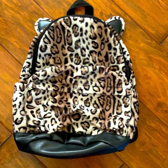 target leopard backpack